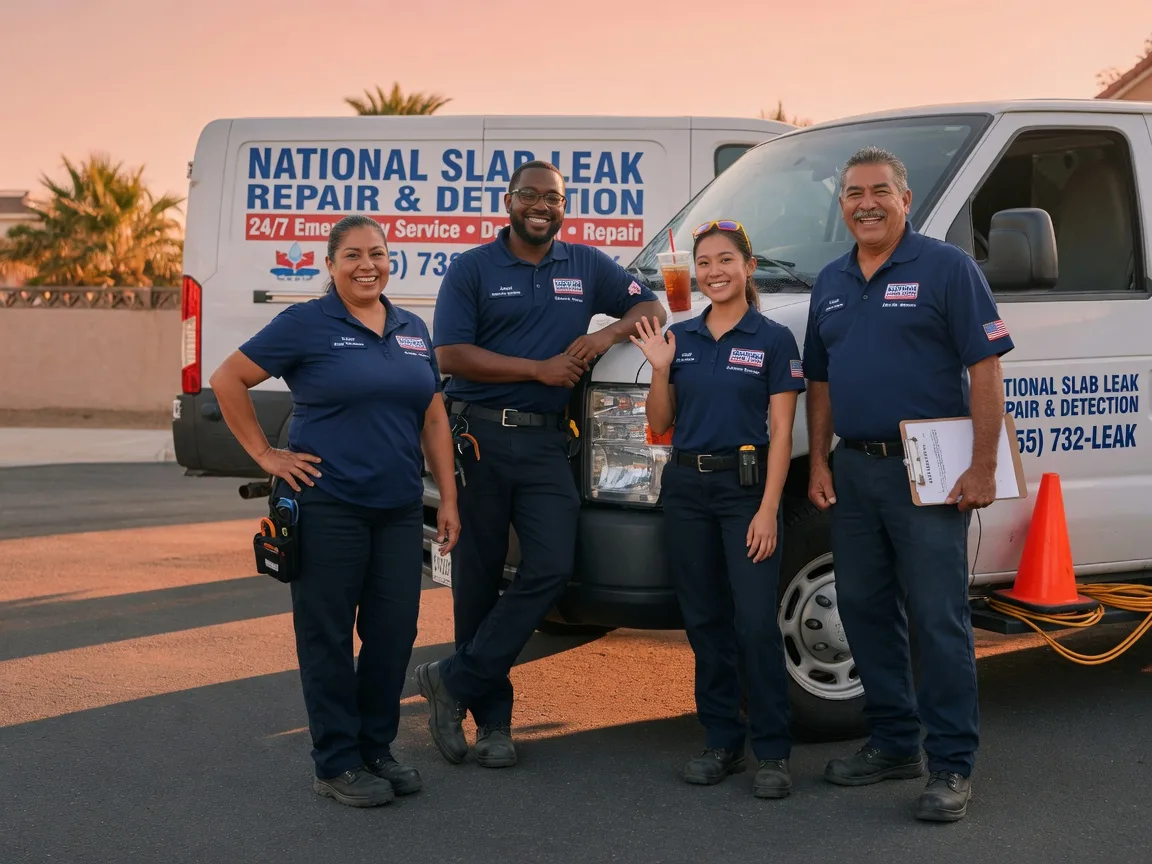 Slab Leak Detection company in Rochelle, TX